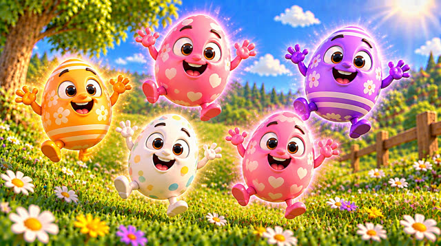 Scene 26 - Rainbow eggs suprise