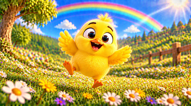 Scene 37 - Rainbow eggs suprise