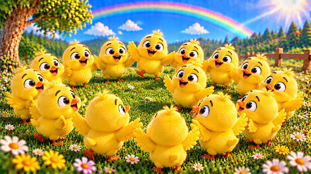 Scene 42 - Rainbow eggs suprise