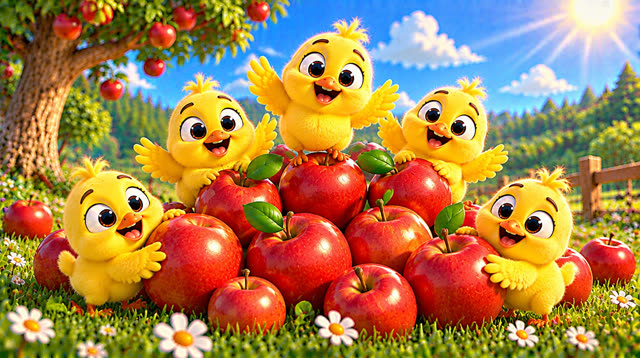 Scene 44 - Rainbow eggs suprise
