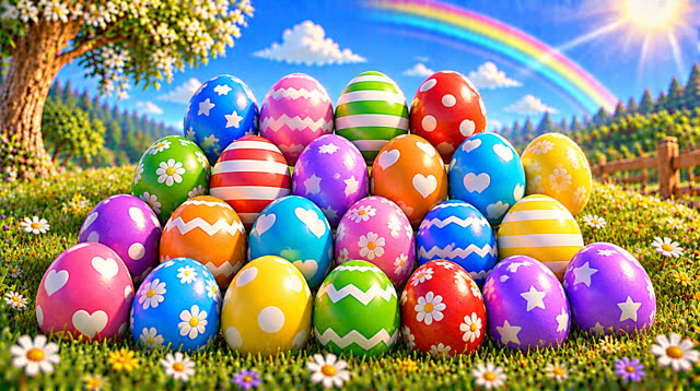 Scene 48 - Rainbow eggs suprise
