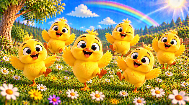 Scene 50 - Rainbow eggs suprise