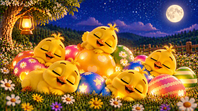 Scene 60 - Rainbow eggs suprise