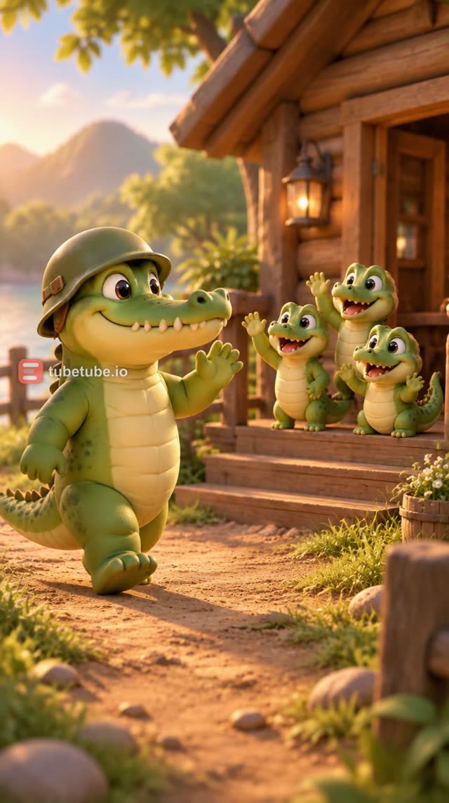 Scene 2 - Le petit crocodile