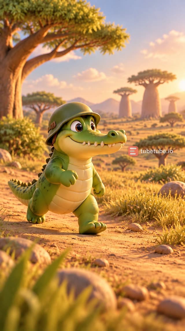 Scene 4 - Le petit crocodile