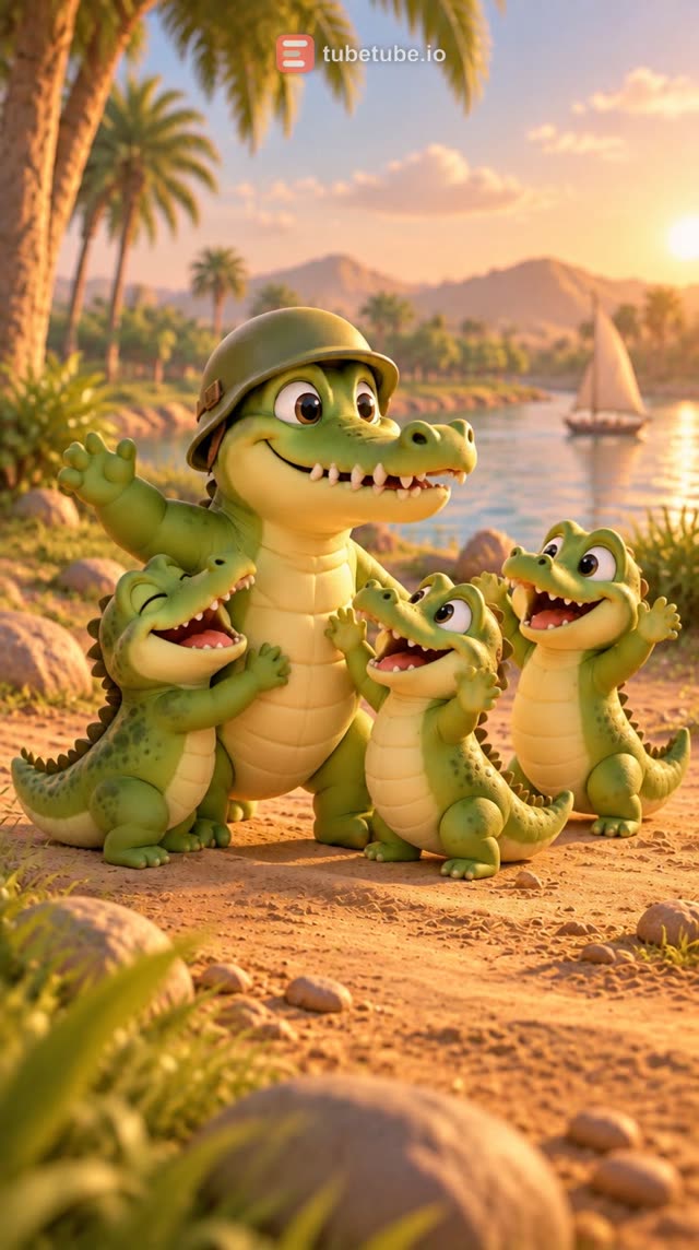 Scene 5 - Le petit crocodile