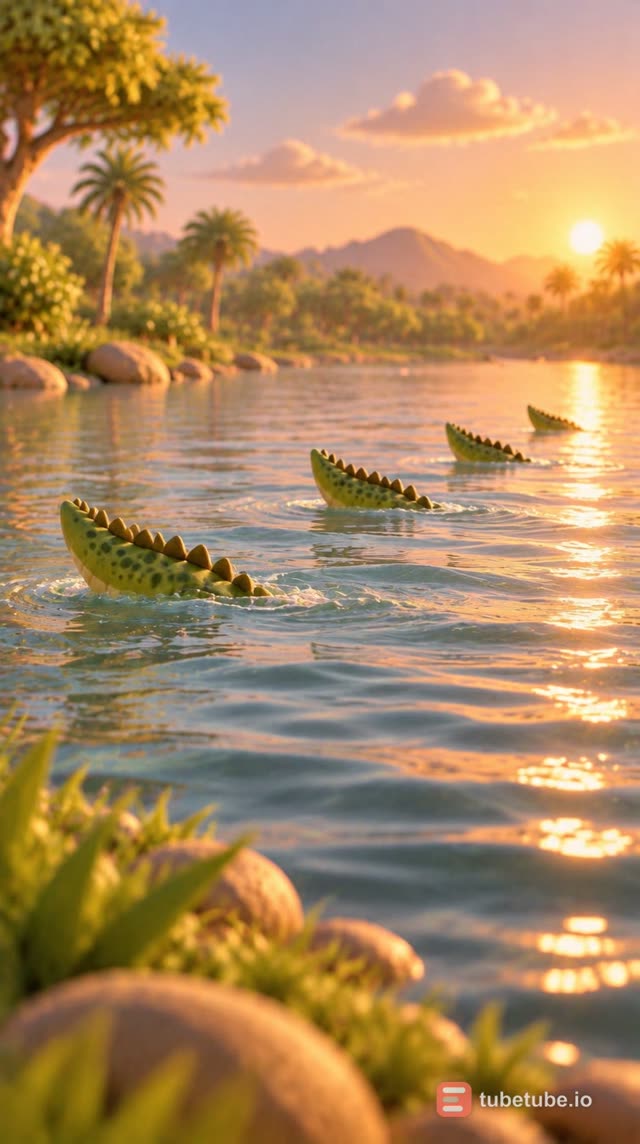 Scene 8 - Le petit crocodile