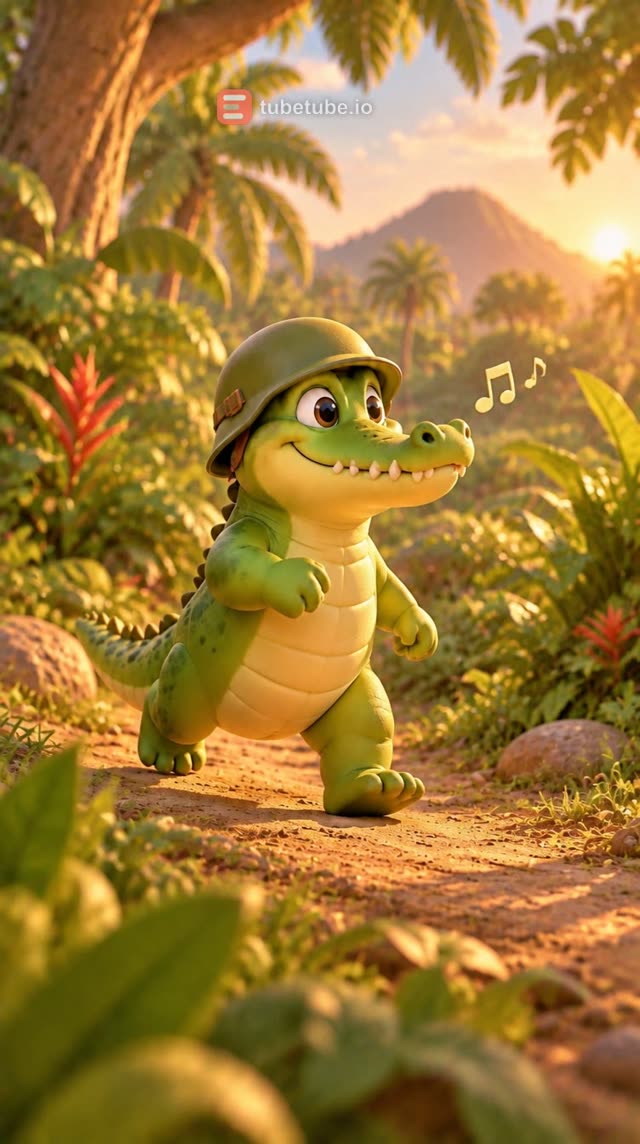 Scene 9 - Le petit crocodile