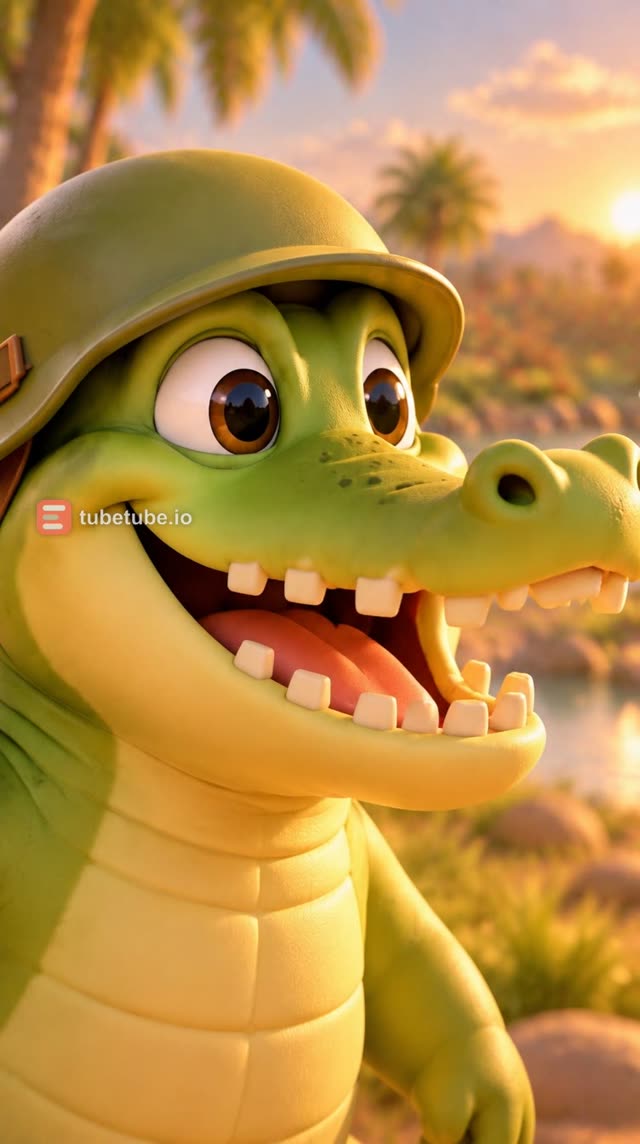Scene 10 - Le petit crocodile