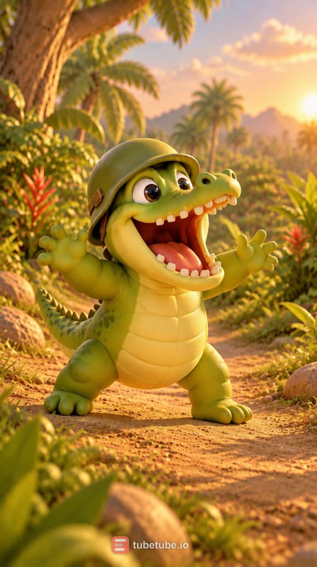 Scene 11 - Le petit crocodile
