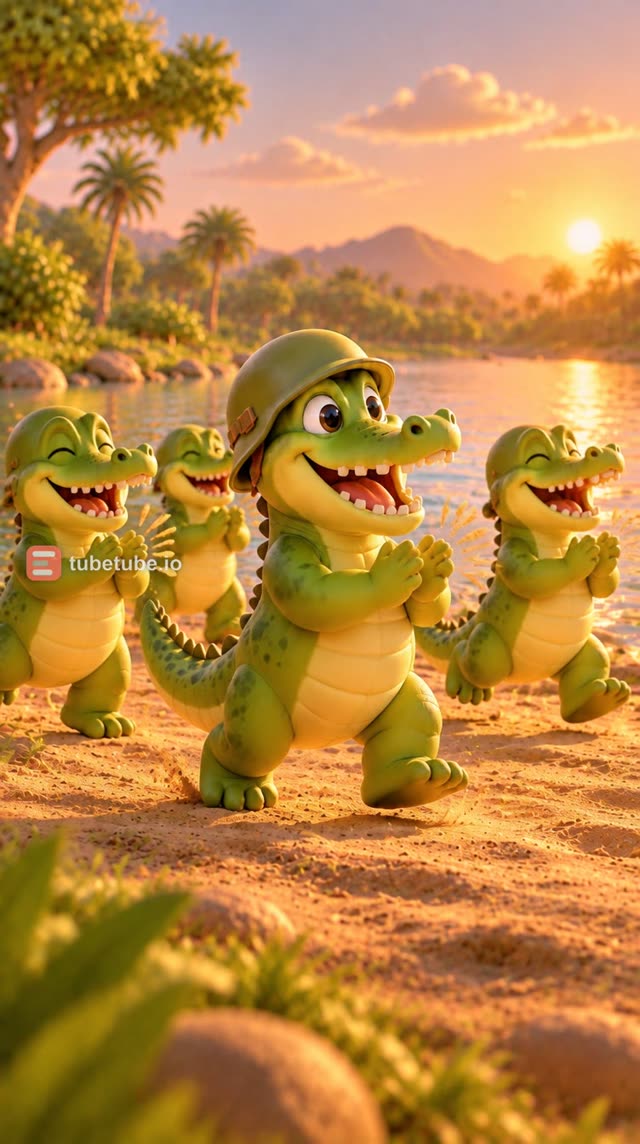 Scene 13 - Le petit crocodile