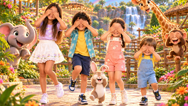 Scene 4 - Peek-a-boo!