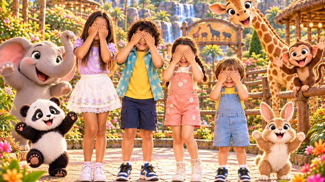 Scene 10 - Peek-a-boo!