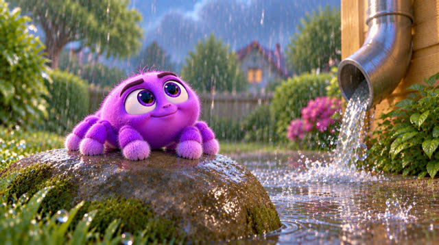 Scene 19 - Bitsy's Rainy Day Adventure