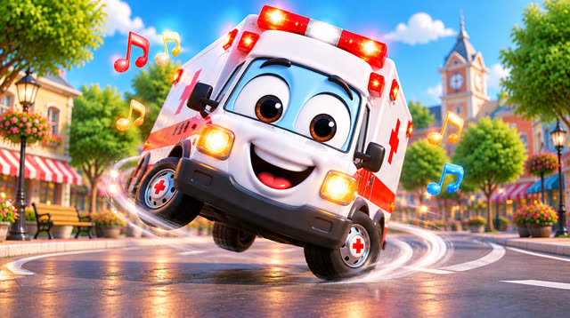 Scene 4 - Char, Char, Charlie! 🚑 Hey, Hey, Hey! Charlie Saves the Day!