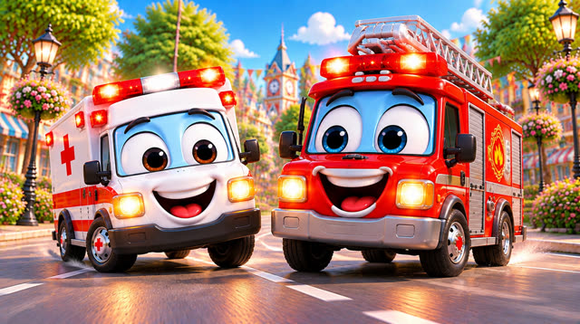 Scene 18 - Char, Char, Charlie! 🚑 Hey, Hey, Hey! Charlie Saves the Day!