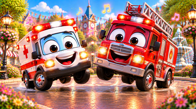 Scene 28 - Char, Char, Charlie! 🚑 Hey, Hey, Hey! Charlie Saves the Day!