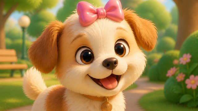 Scene 4 - Puppy Playground Playtime