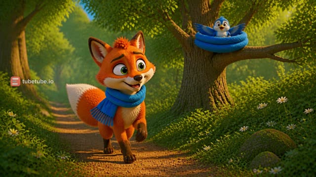 Scene 17 - Finn and the Missing Blue Scarf