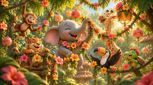 Scene 2 - FIESTA EN LA SELVA