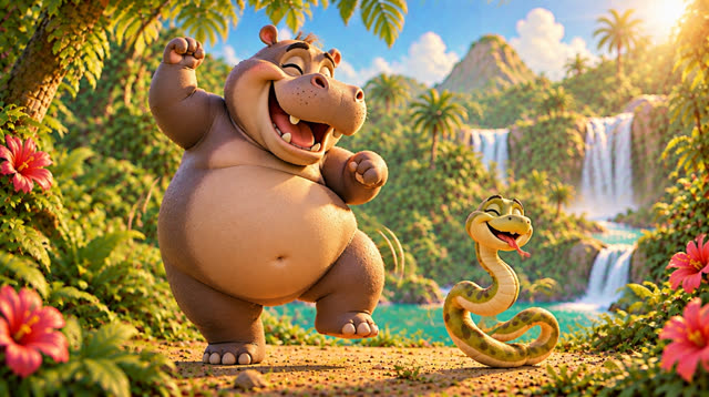 Scene 20 - FIESTA EN LA SELVA