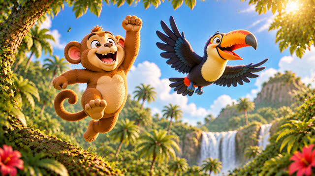 Scene 29 - FIESTA EN LA SELVA