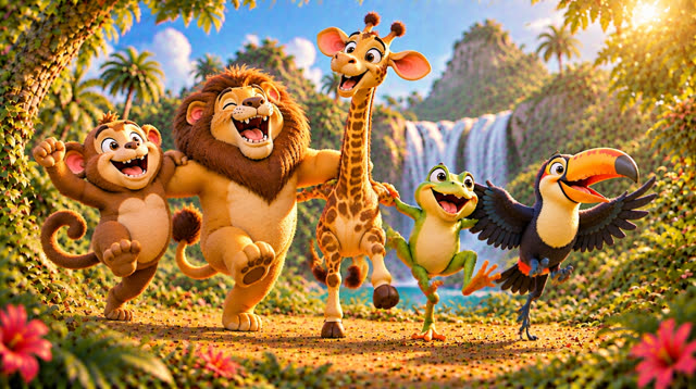 Scene 34 - FIESTA EN LA SELVA