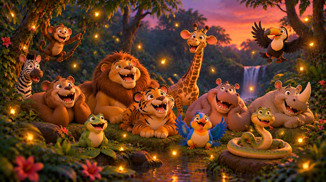 Scene 41 - FIESTA EN LA SELVA