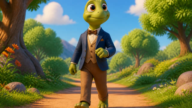 Scene 1 - The Tortoise Who Lied for Love