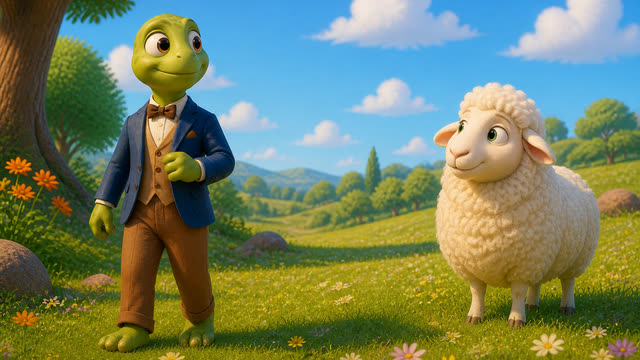 Scene 2 - The Tortoise Who Lied for Love