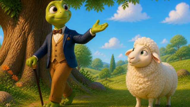 Scene 3 - The Tortoise Who Lied for Love