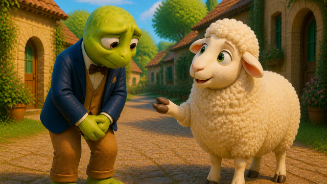 Scene 8 - The Tortoise Who Lied for Love
