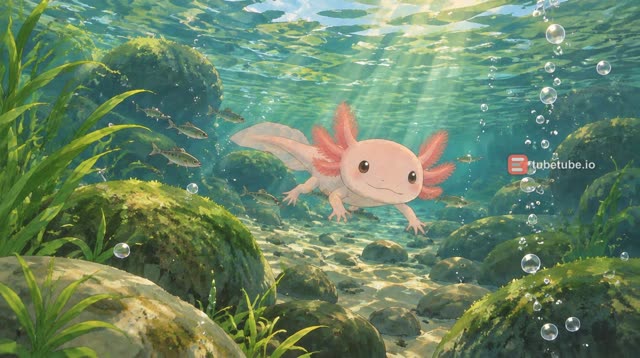 Scene 2 - L'Axolotl Rose