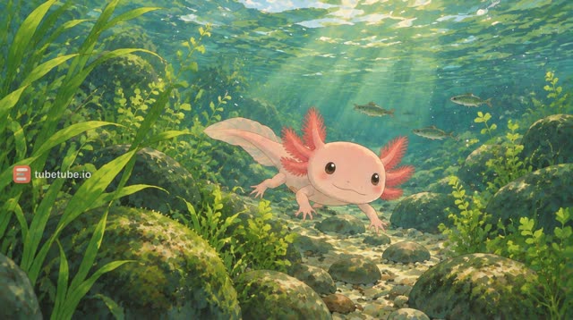 Scene 3 - L'Axolotl Rose