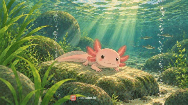 Scene 4 - L'Axolotl Rose