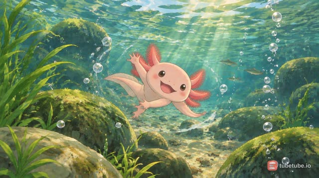 Scene 5 - L'Axolotl Rose