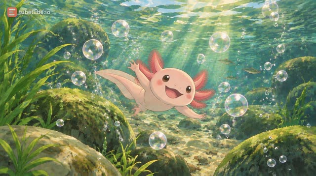 Scene 6 - L'Axolotl Rose