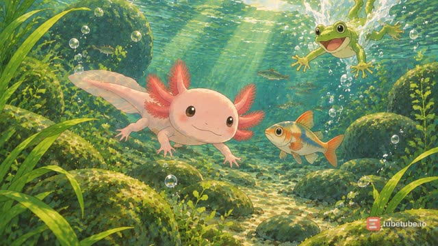 Scene 7 - L'Axolotl Rose