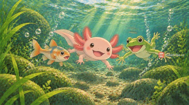 Scene 8 - L'Axolotl Rose