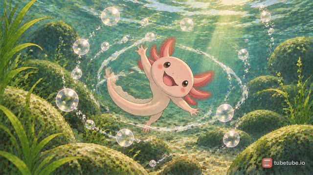 Scene 10 - L'Axolotl Rose