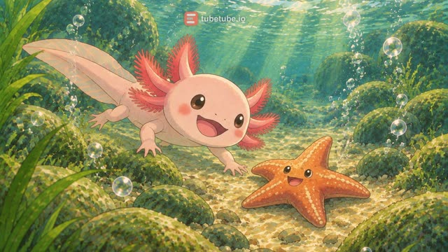 Scene 11 - L'Axolotl Rose