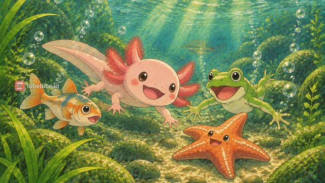 Scene 12 - L'Axolotl Rose