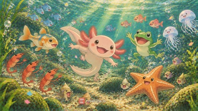 Scene 13 - L'Axolotl Rose
