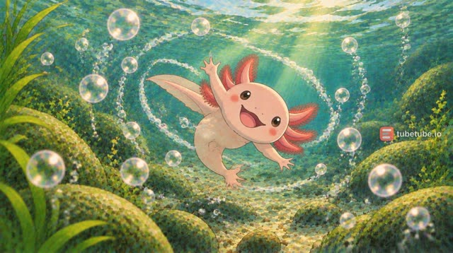 Scene 14 - L'Axolotl Rose