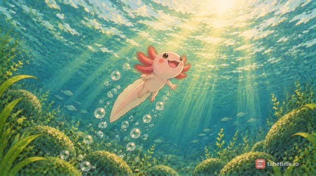 Scene 16 - L'Axolotl Rose