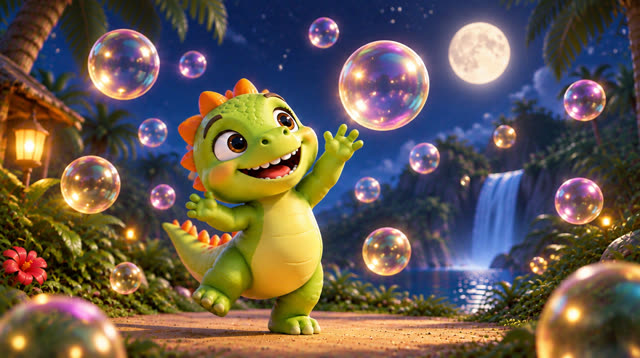 Scene 22 - Baby Dino Brush Your Teeth!
