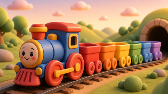 Scene 1 - The Little Rainbow Train