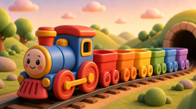 Scene 2 - The Little Rainbow Train