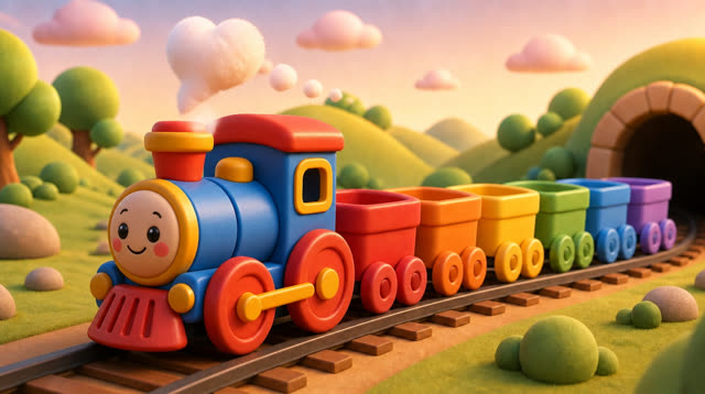Scene 4 - The Little Rainbow Train
