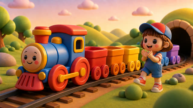 Scene 6 - The Little Rainbow Train